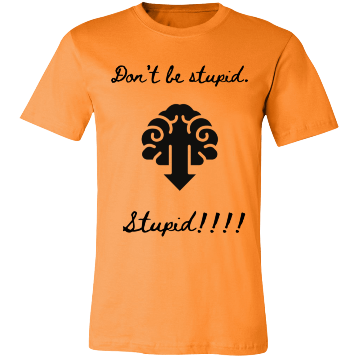 Don't be stupid T-Shirt