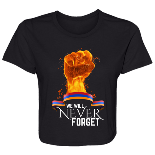 Never Forget Cropped Tee