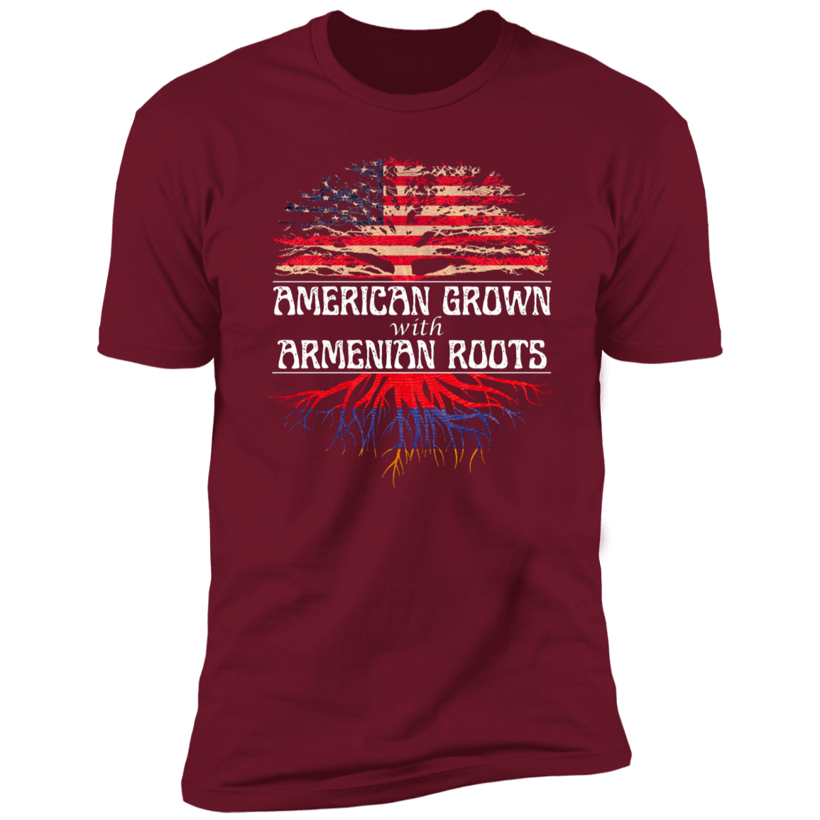 American/Armenian  Short Sleeve Tee
