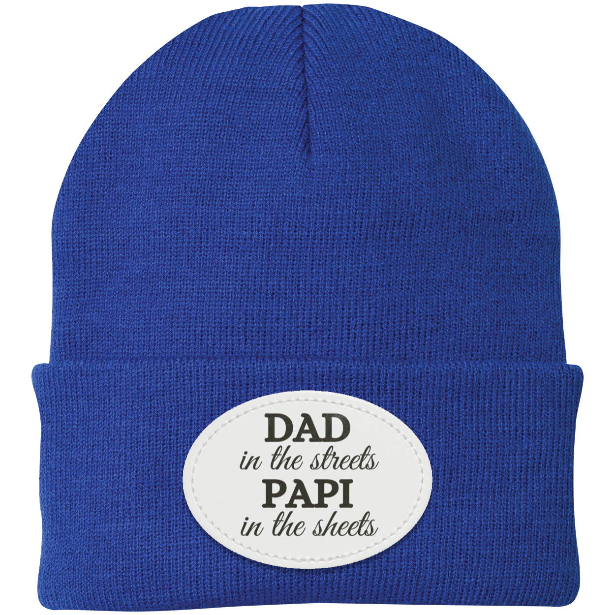 Papi in the sheets Knit Cap - Patch