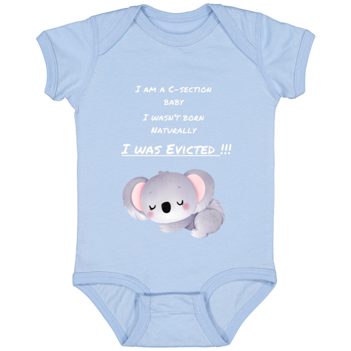 I was evicted baby onesie dark colors