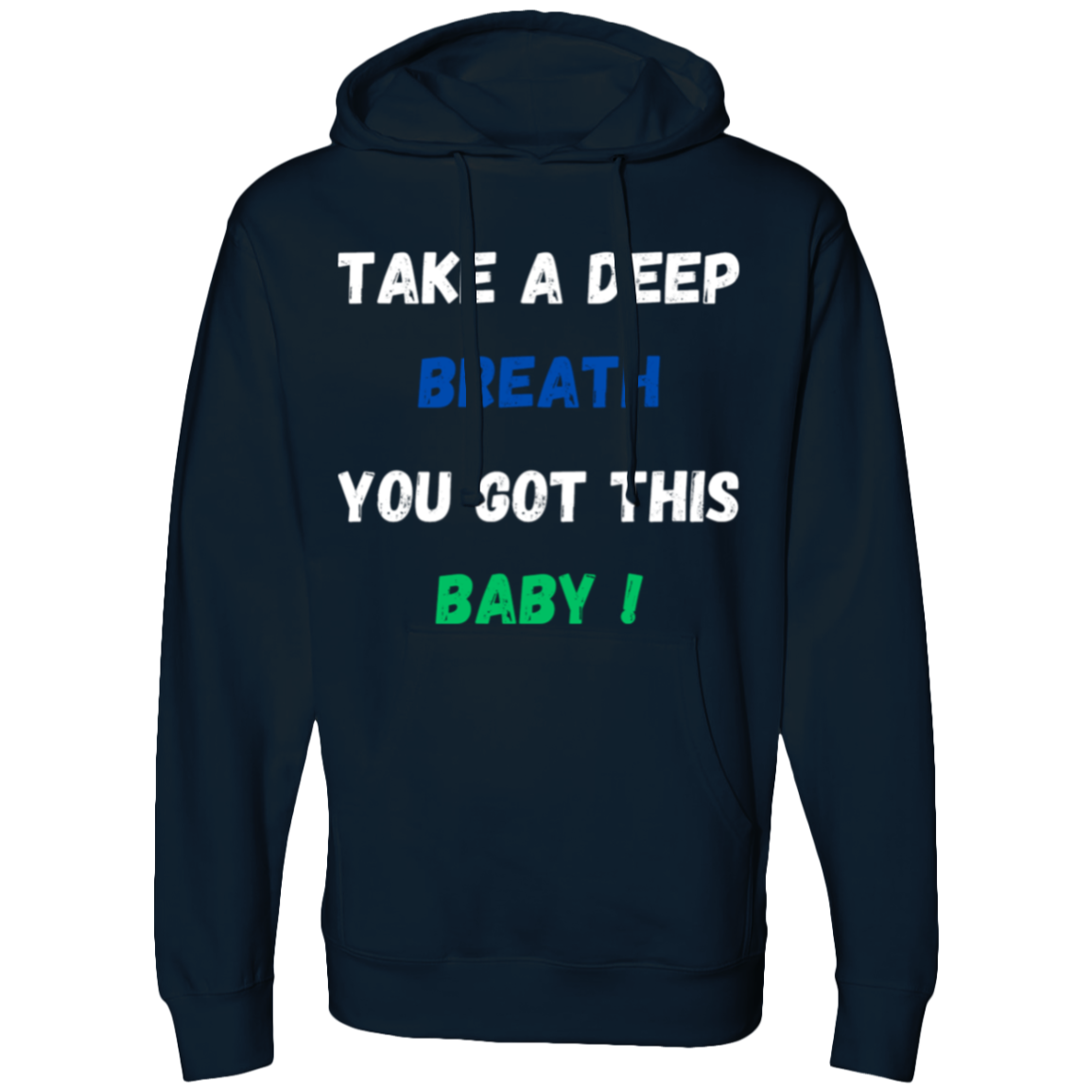 Take a Breath Midweight Hooded Sweatshirt