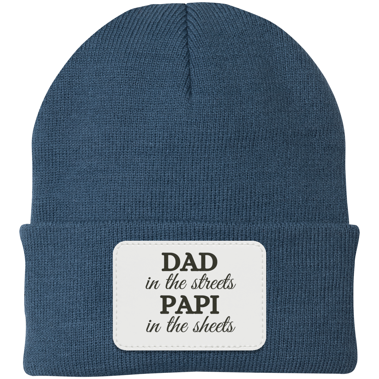 Papi in the sheets Knit Cap - Patch