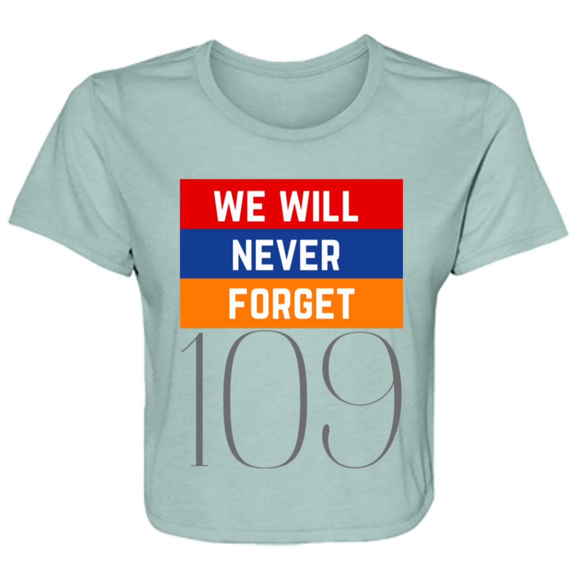 Never Forget Cropped Tee