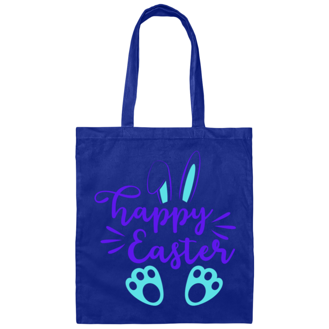 Happy Easter Tote Bag Canvas Tote Bag