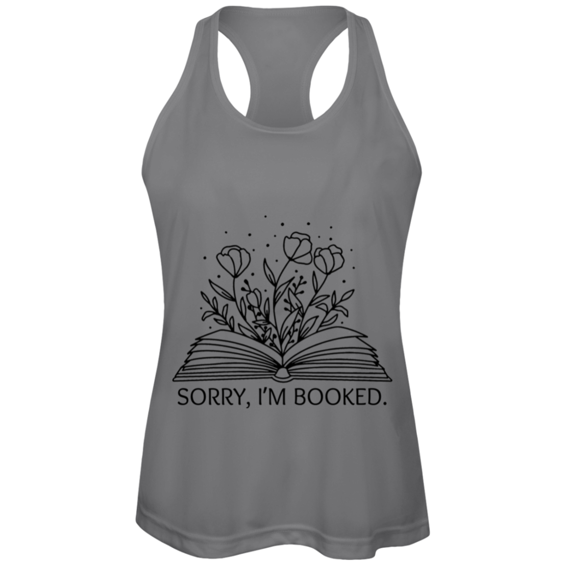 Sorry I'm Booked Women's Zone Racerback Tank