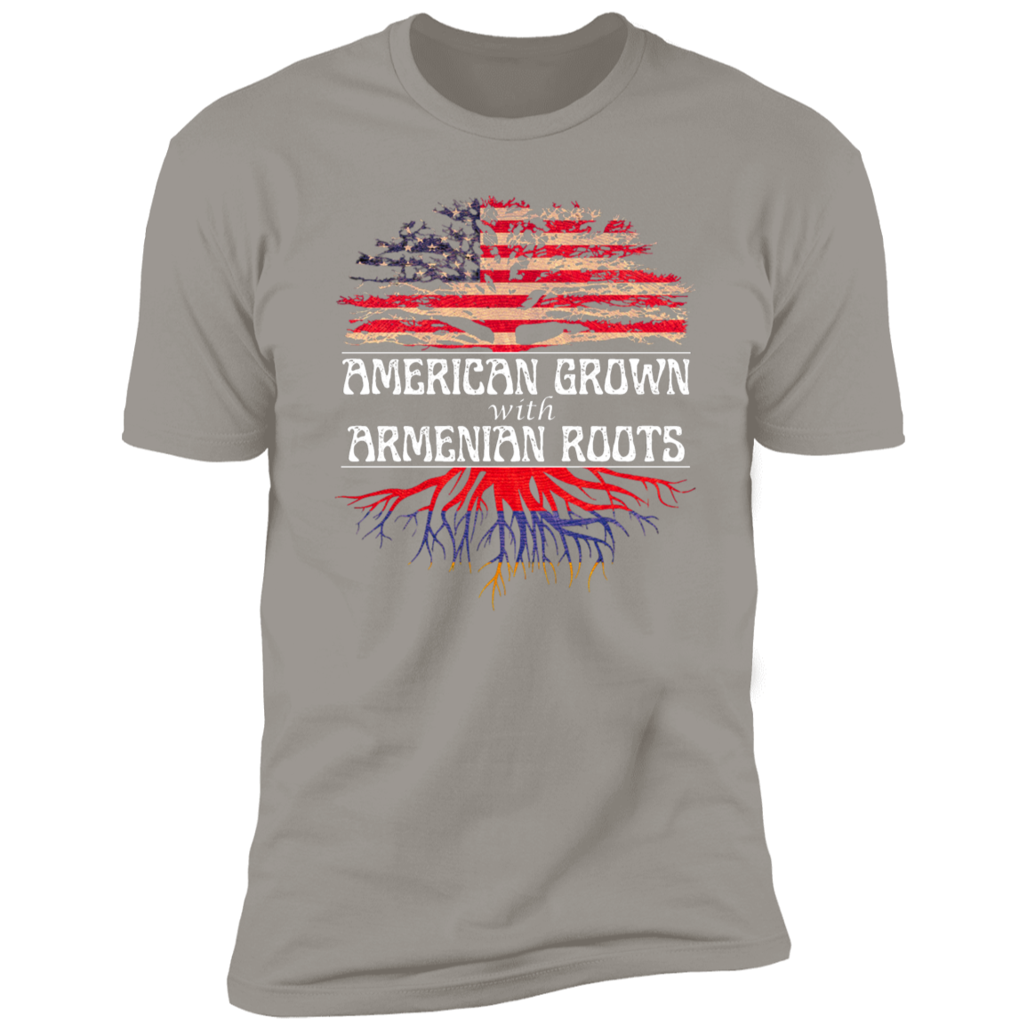 American/Armenian  Short Sleeve Tee