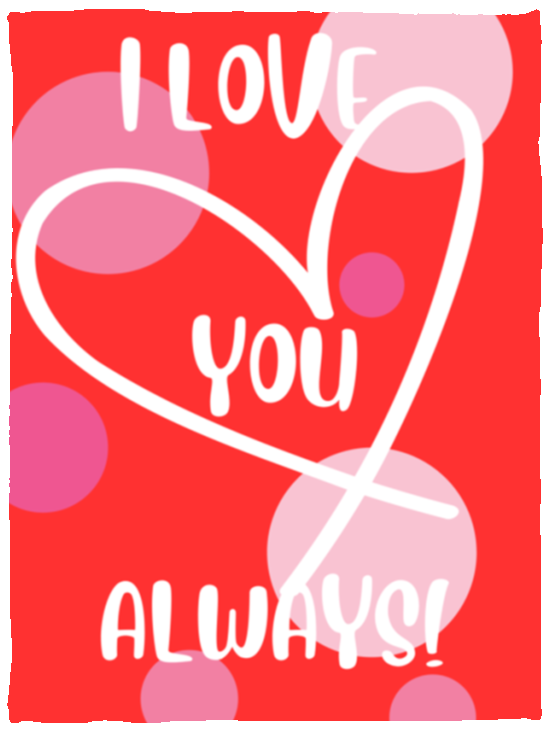 I Love You Cozy Plush Fleece Blanket - 30x40