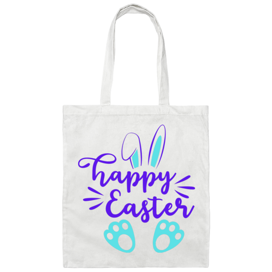 Happy Easter Tote Bag Canvas Tote Bag