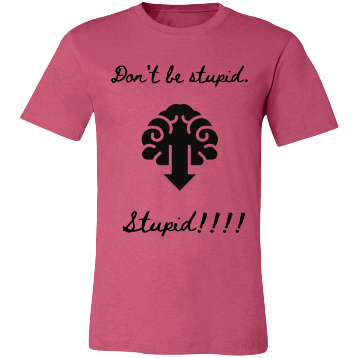 Don't be stupid T-Shirt