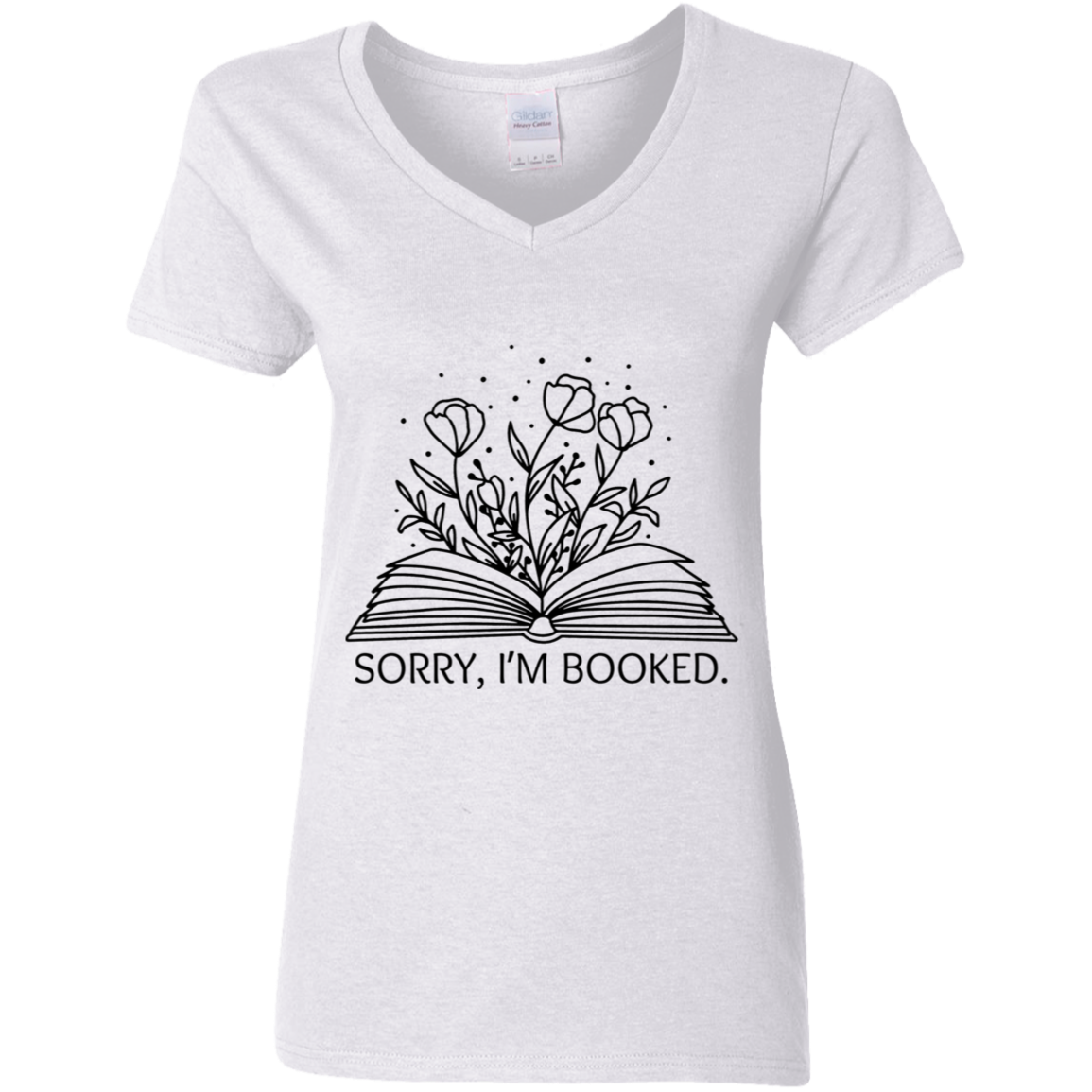 Sorry I'm Booked V-Neck T-Shirt