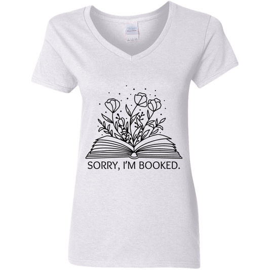 Sorry I'm Booked V-Neck T-Shirt