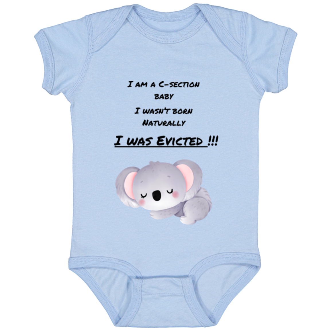 I was evicted baby onesie