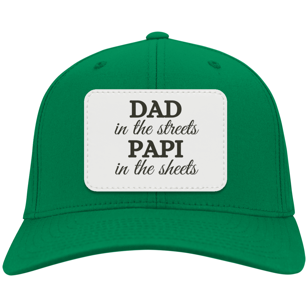 Papi in the sheets Twill Cap - Patch