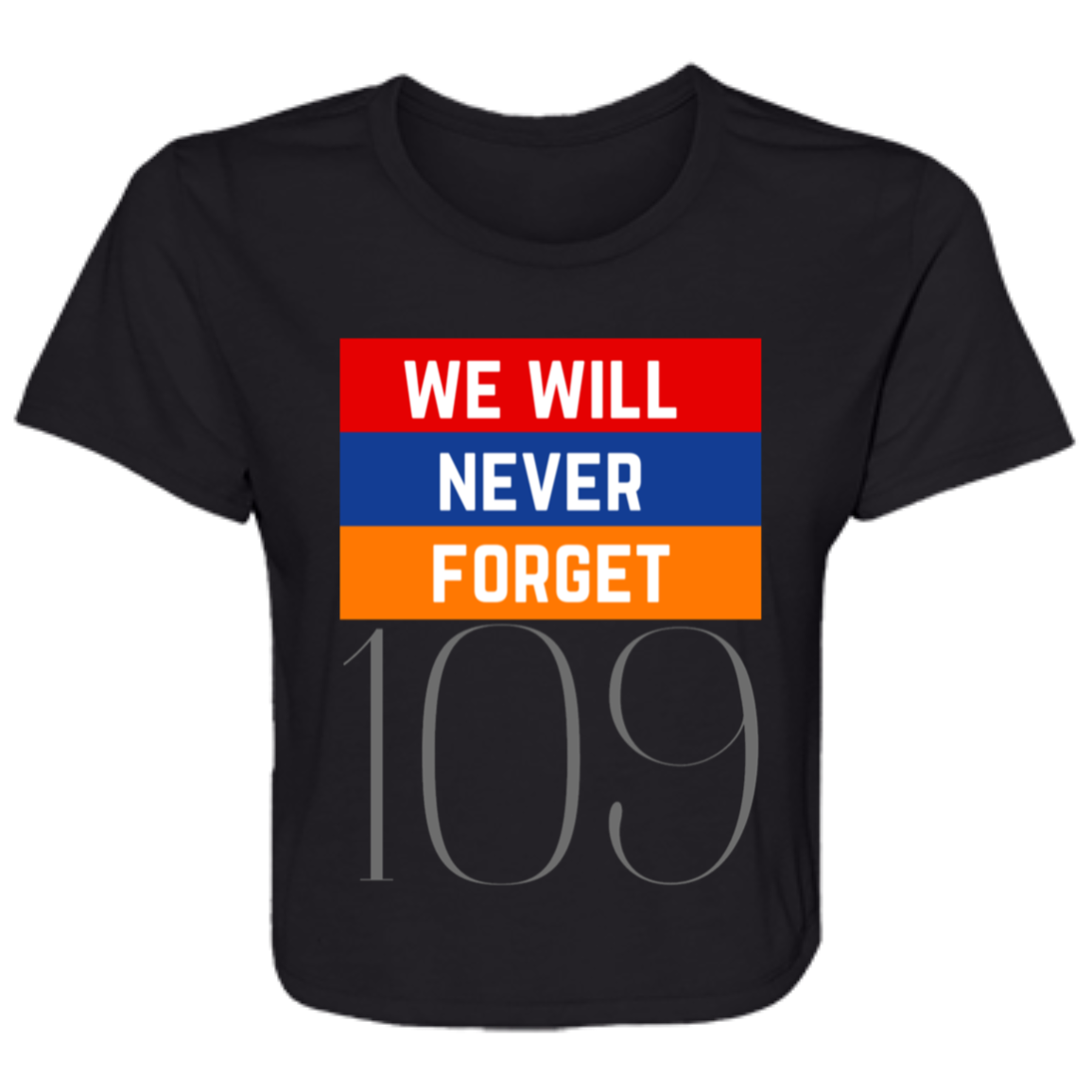 Never Forget Cropped Tee