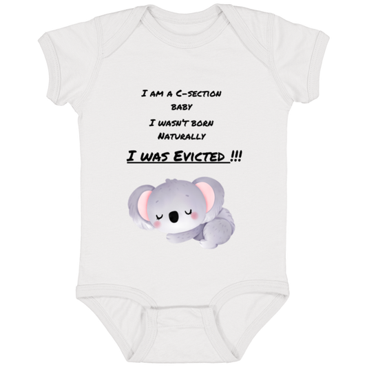 I was evicted baby onesie