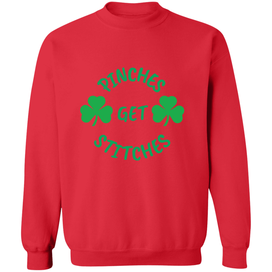 Pinches Get Stitches Crewneck Pullover Sweatshirt