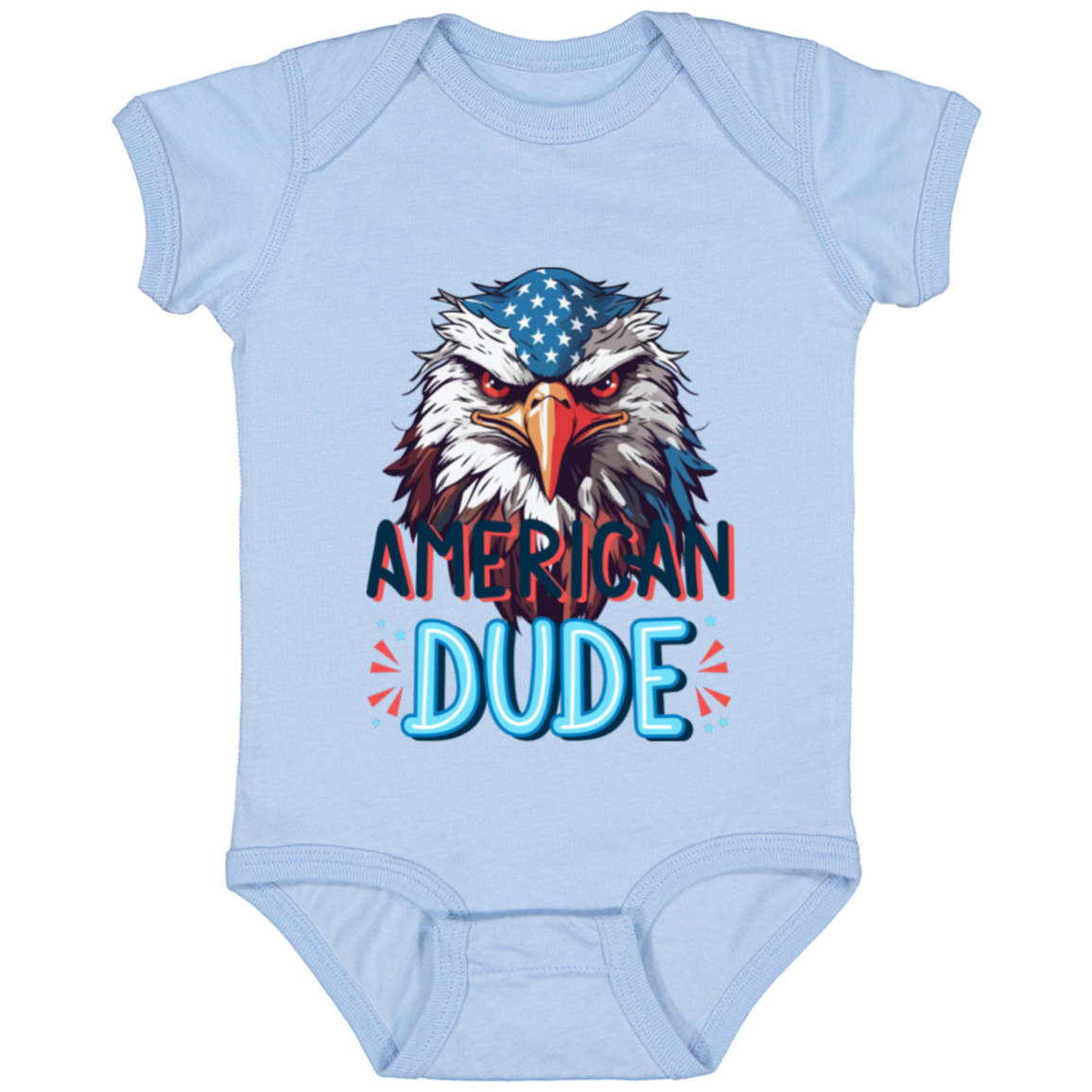 American Dude Infant Fine Jersey Bodysuit