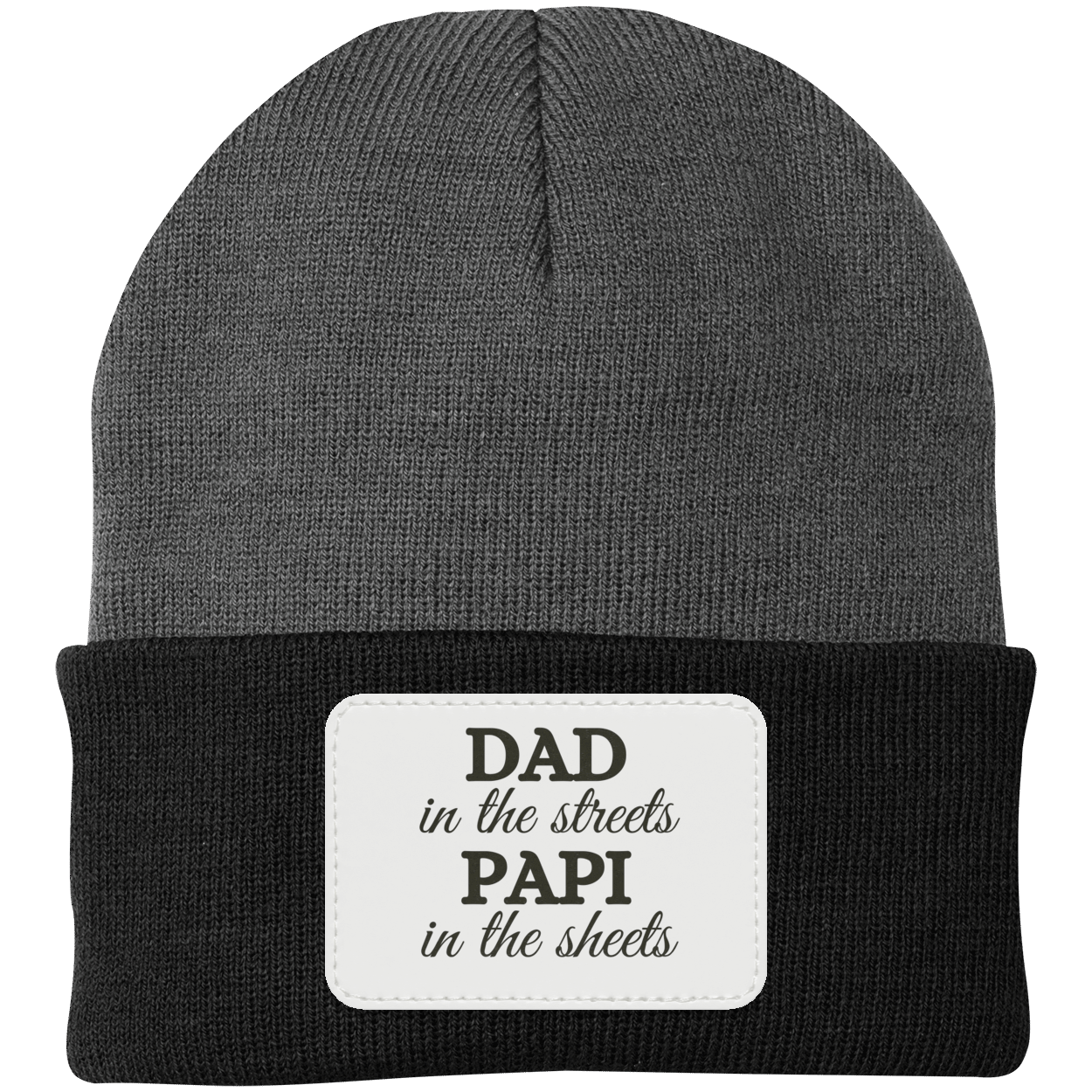 Papi in the sheets Knit Cap - Patch