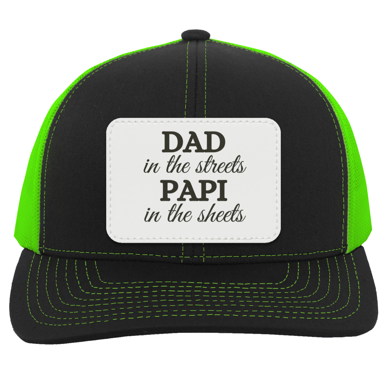 Papi in the sheets Trucker Snap Back - Patch