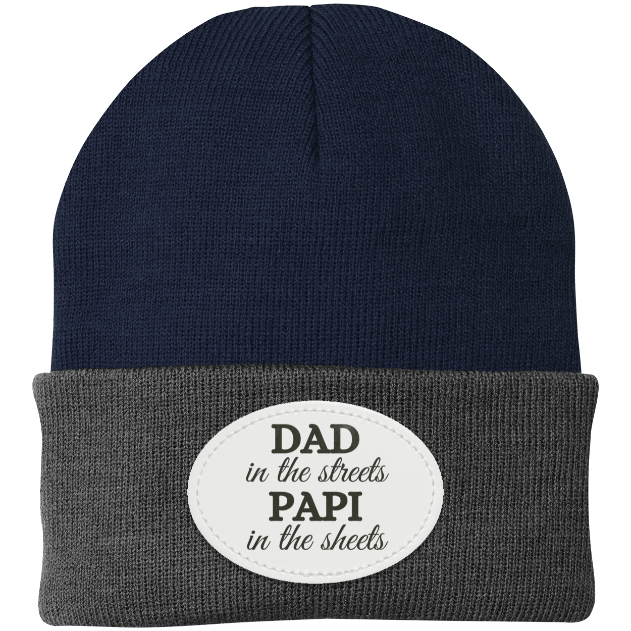 Papi in the sheets Knit Cap - Patch