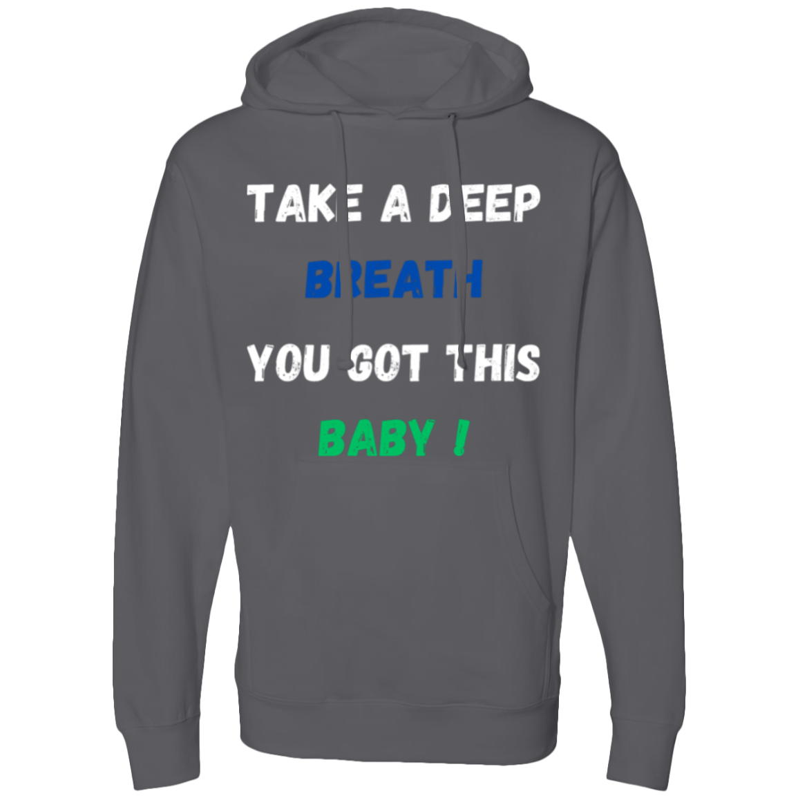 Take a Breath Midweight Hooded Sweatshirt