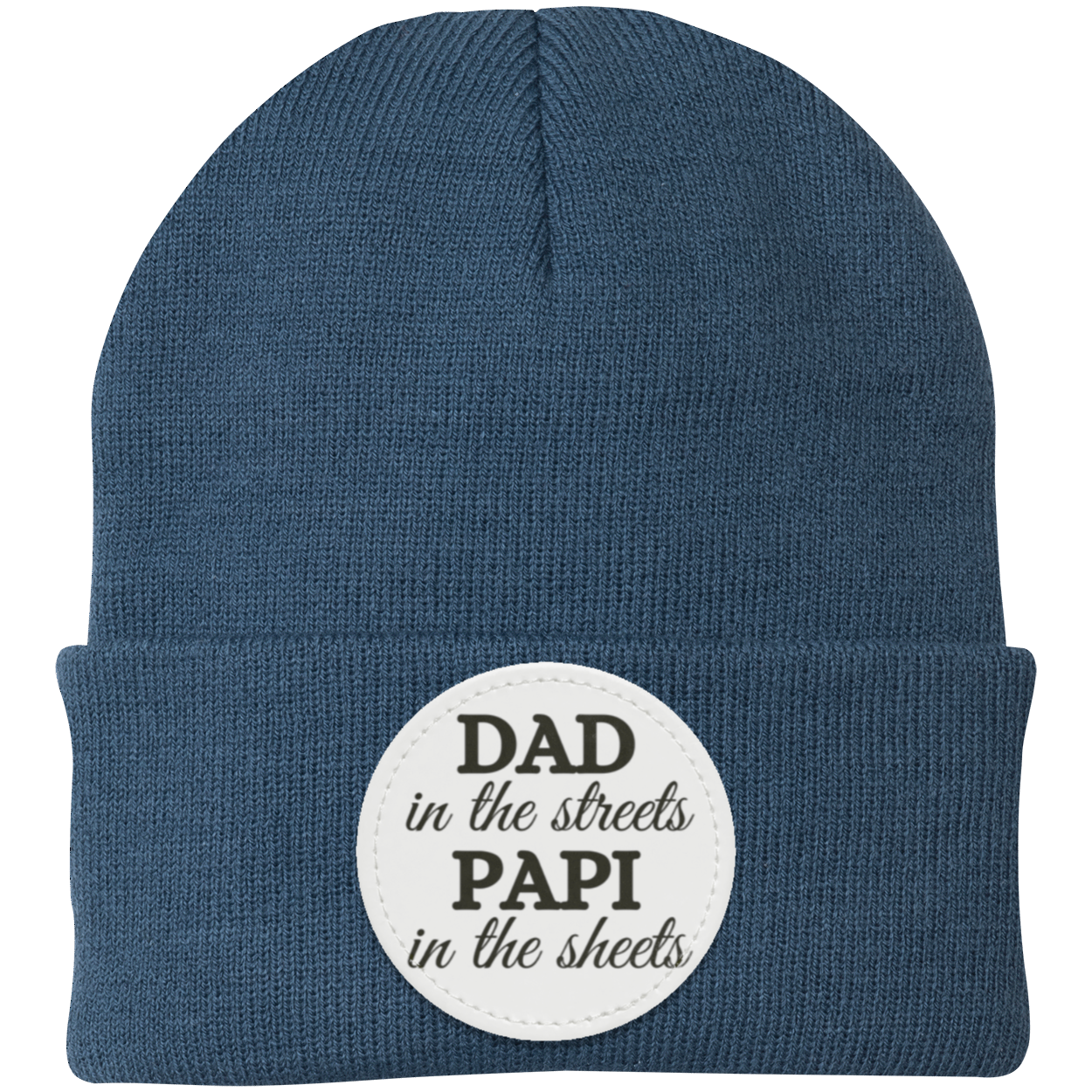 Papi in the sheets Knit Cap - Patch