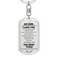 To My Son Dog Tag